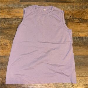 Duluth Trading Co Lavender Sleeveless Tee